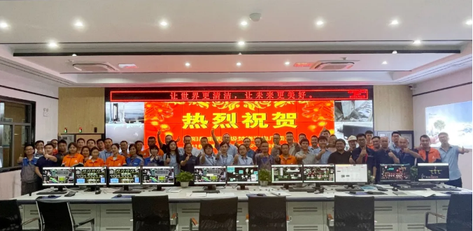 助力环境升级，尊龙凯时环境鄱阳县生活垃圾焚烧发电厂顺利投入运营